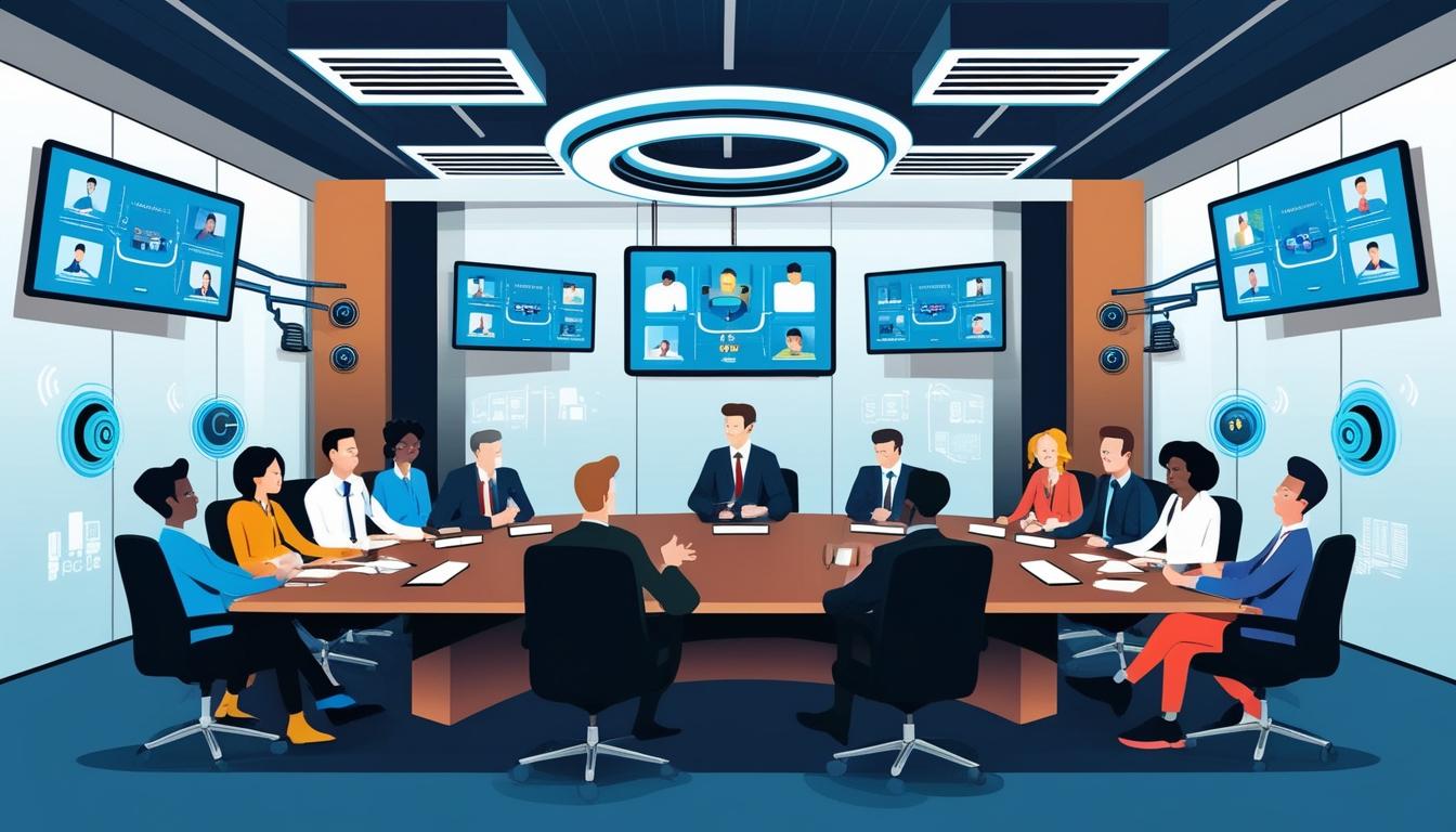 The rise of immersive conference rooms in corporate environments