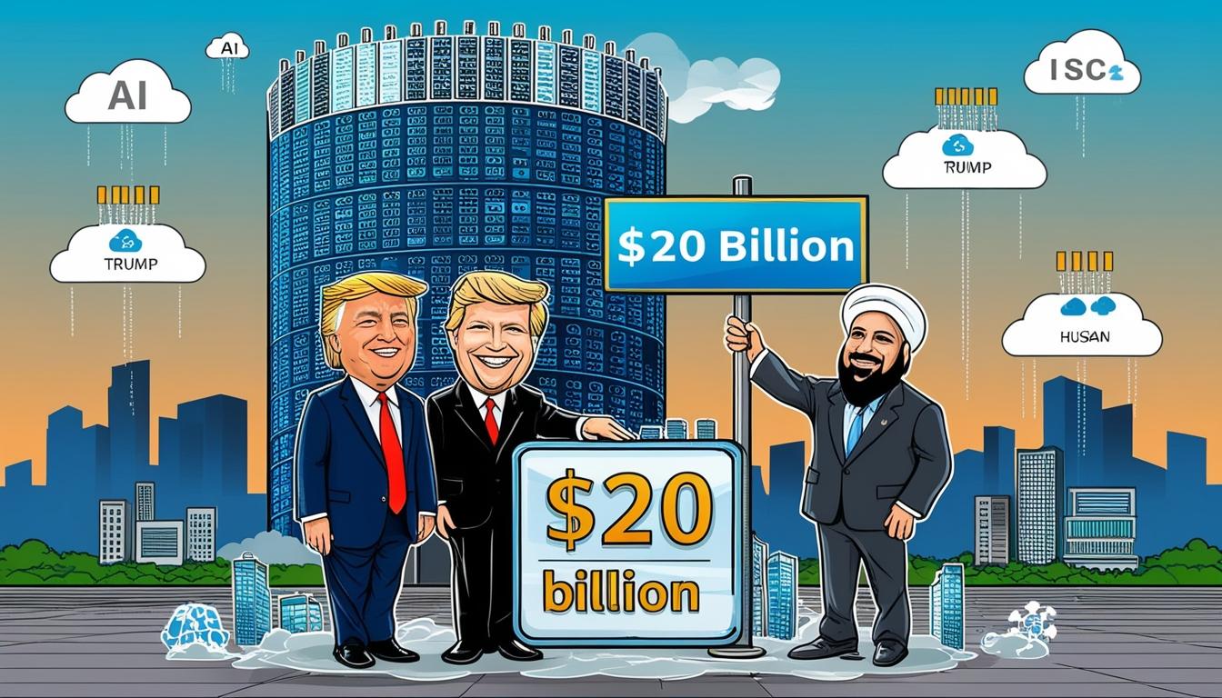 Trump announces $20 billion investment in US data centres at Mar-a-Lago