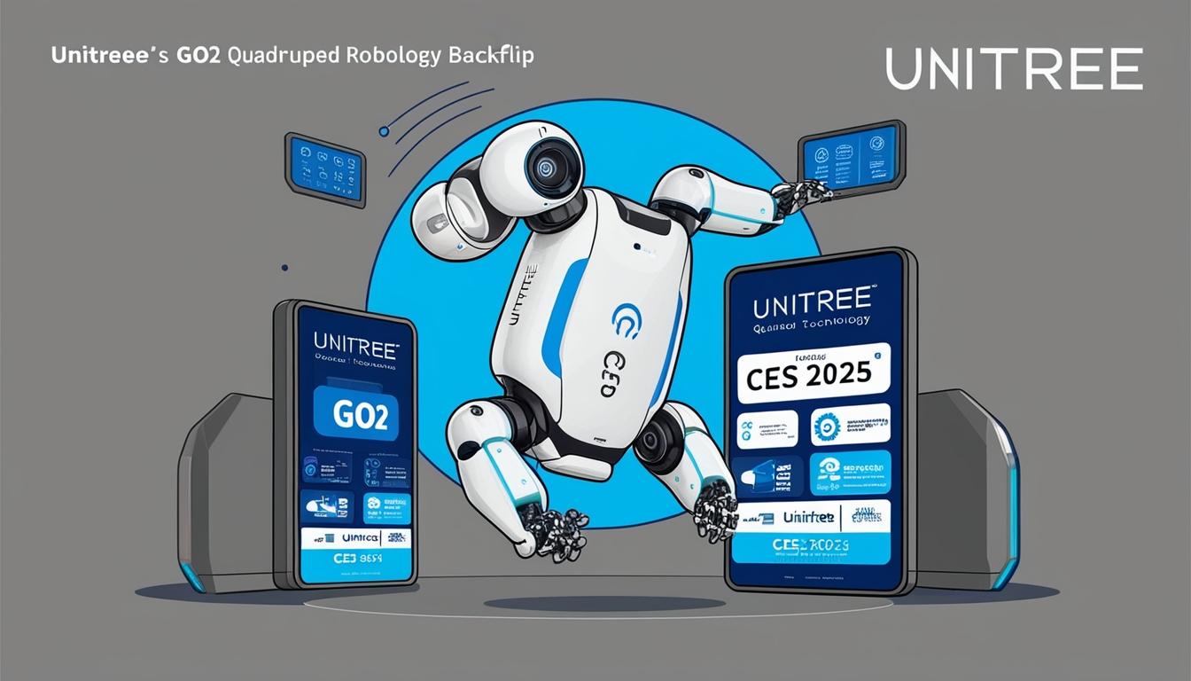 Unitree showcases cutting-edge robotics at CES 2025