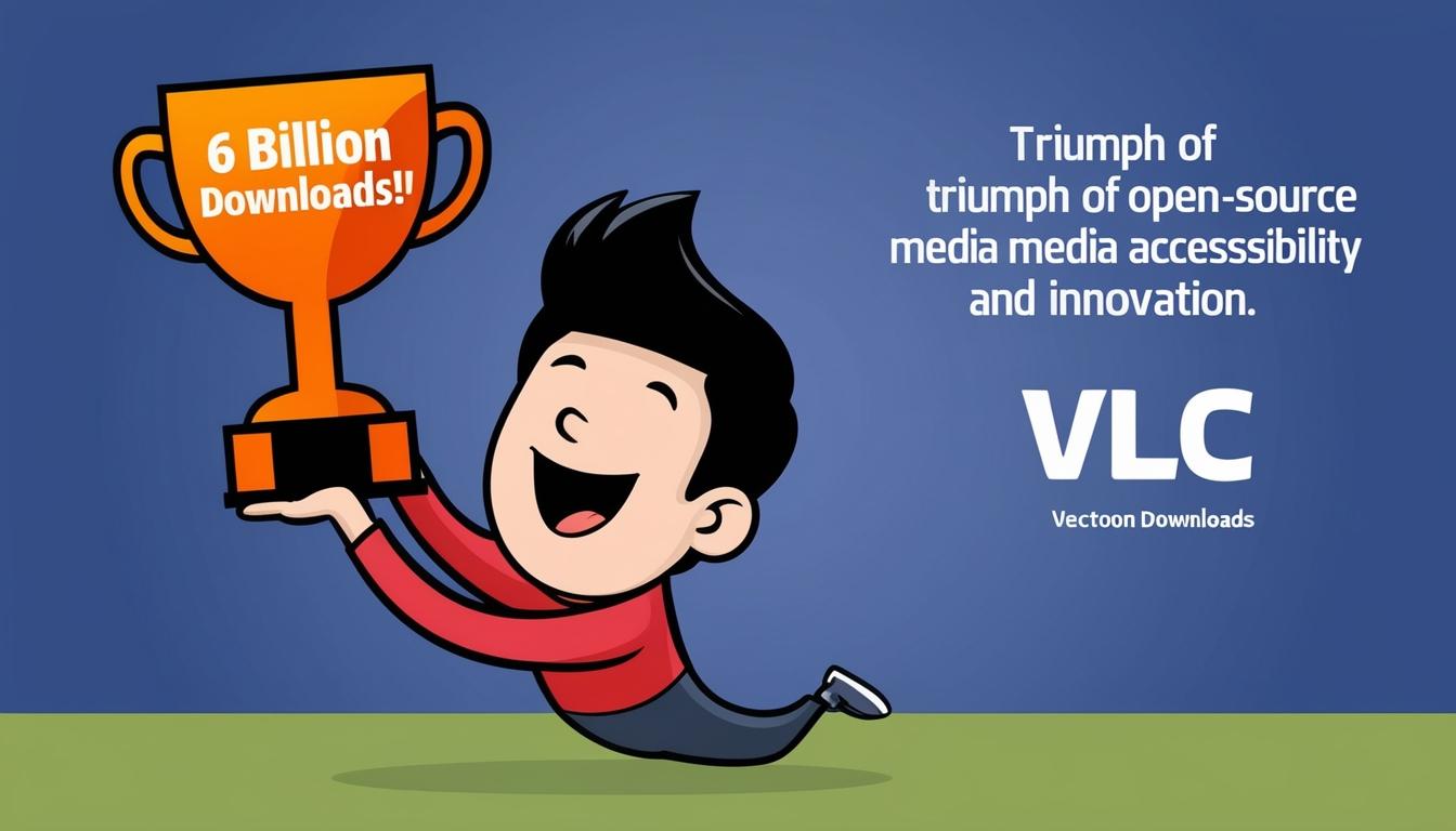 VLC media player surpasses 6 billion downloads and unveils AI-powered subtitles