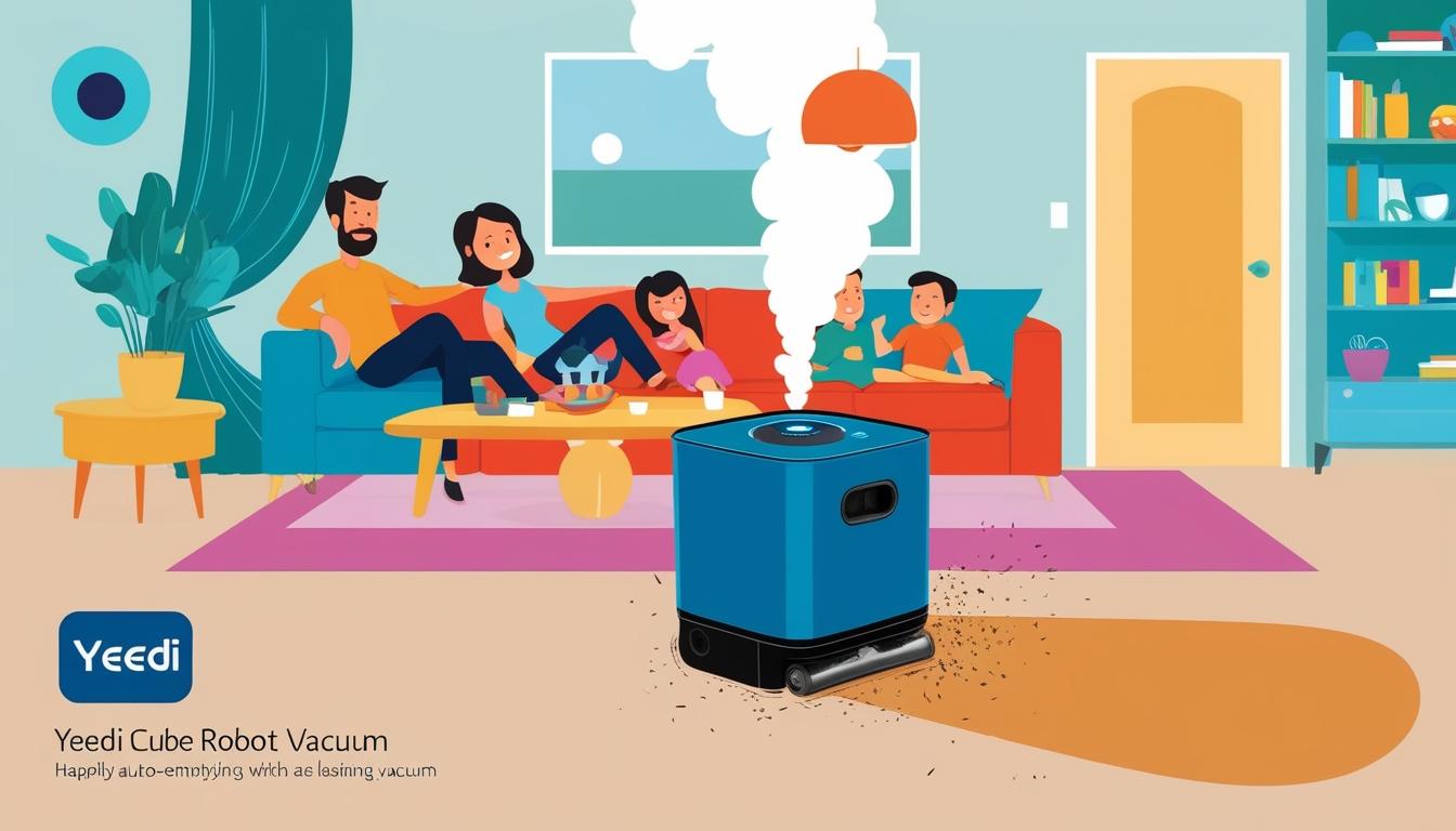 Yeedi Cube vacuum cleaner sees significant price drop as AI advancements boost market