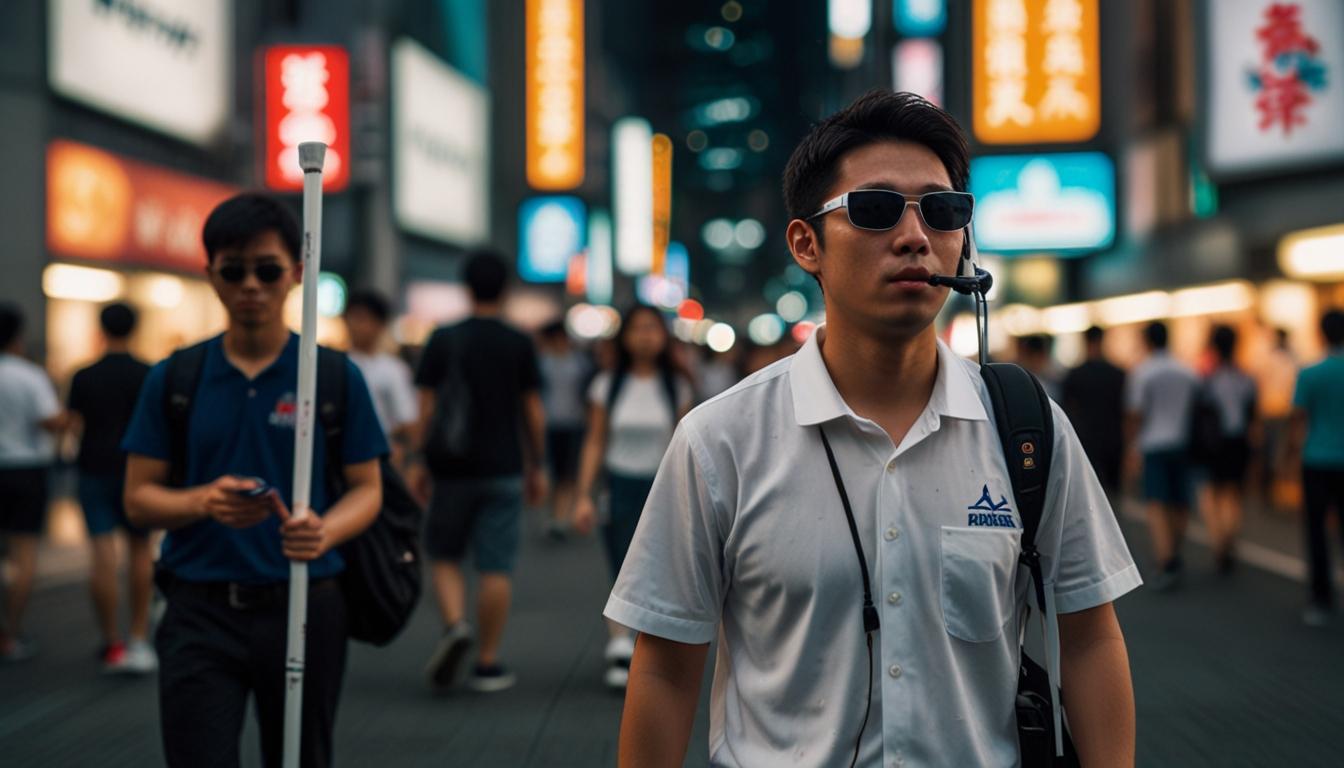 AI technology: a beacon of independence for blind eSports player in Tokyo