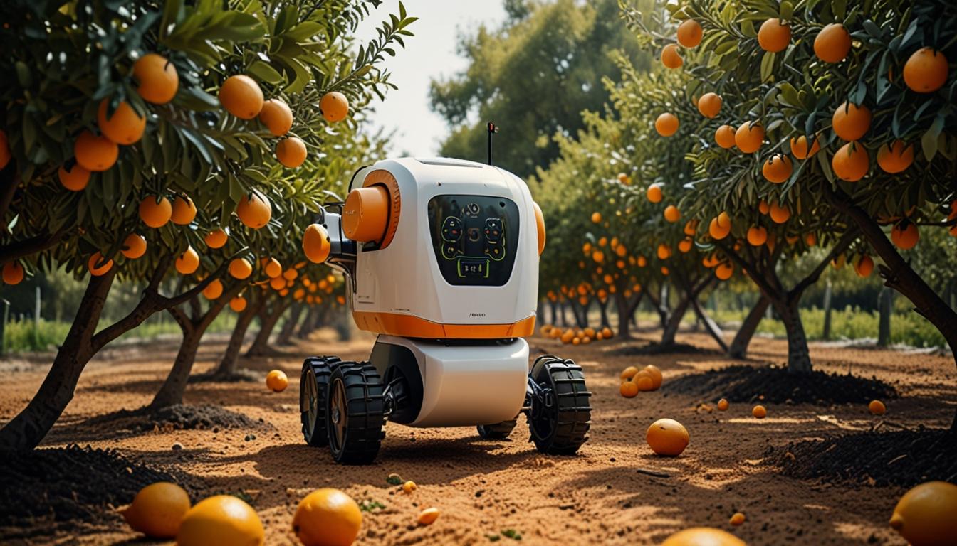 Nanovel unveils revolutionary AI-powered citrus harvesting robot