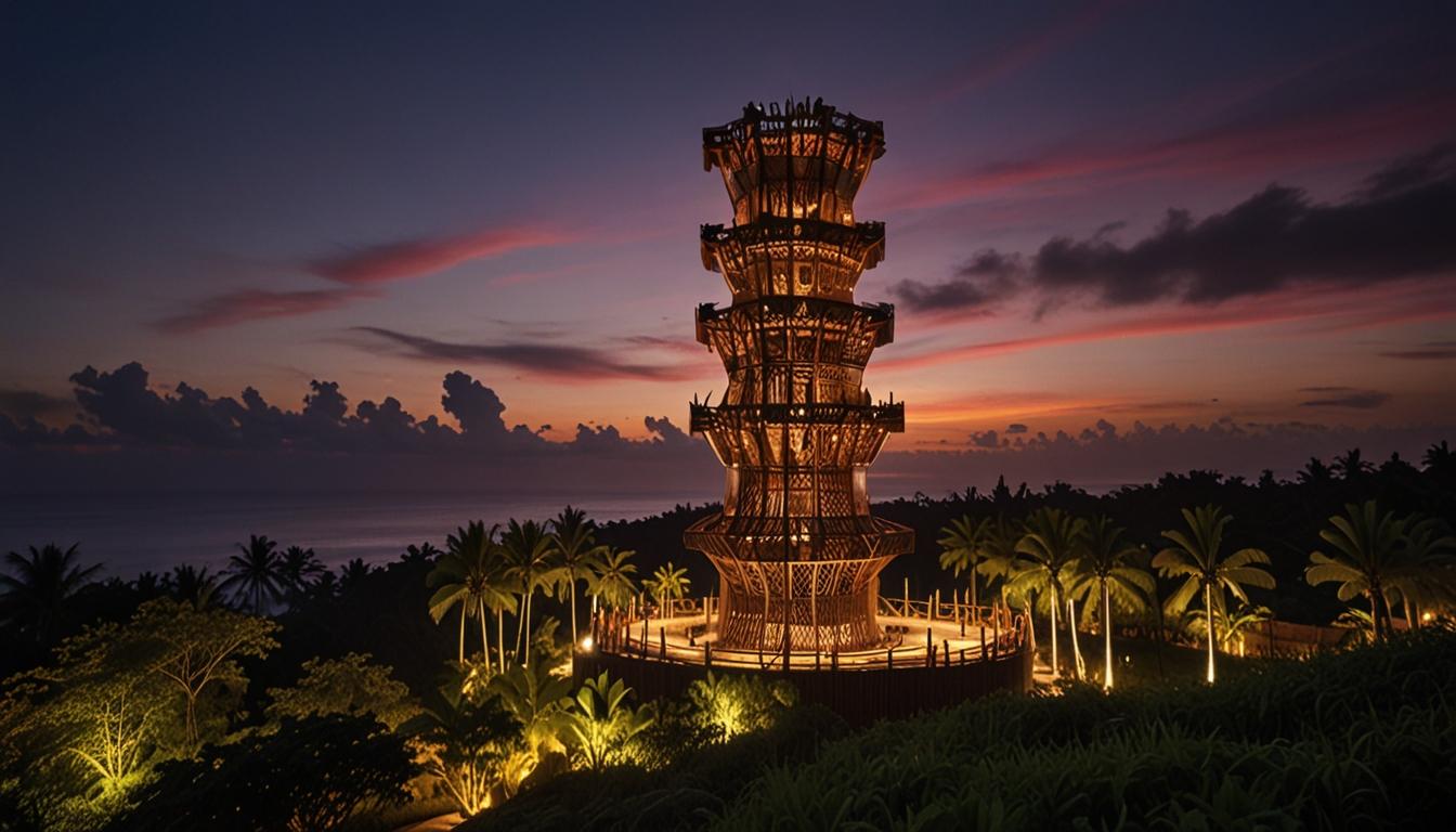 Tri Hita Karana Tower reaches new heights in Bali