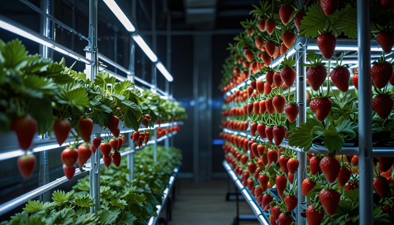 Historic launch of world’s first indoor strawberry farm in Richmond