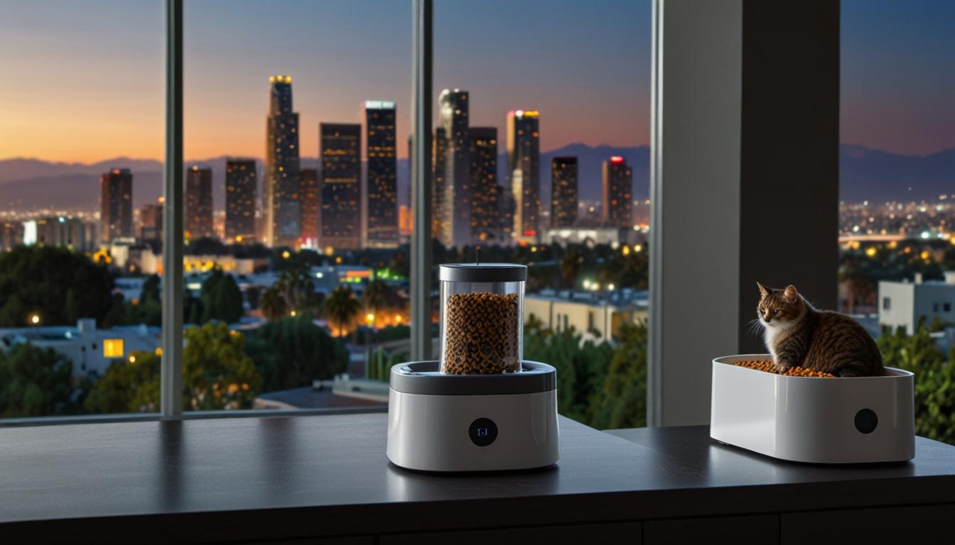 AI-powered cat feeder to revolutionise pet care in Los Angeles
