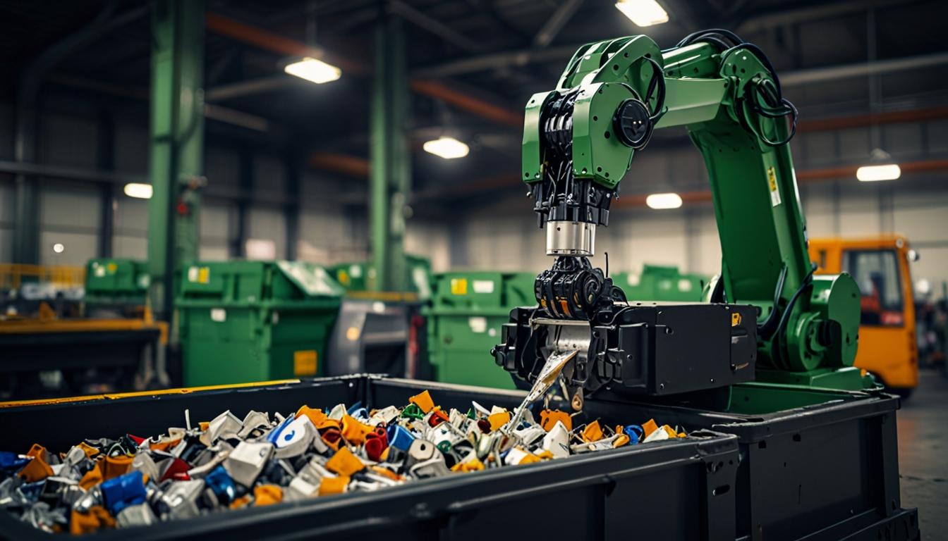 Leading waste management company implements AI-powered sorting technology