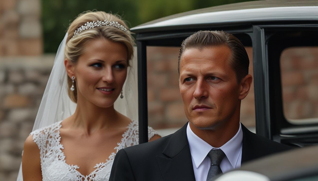 Michael Schumacher makes rare appearance at daughter's wedding in Majorca