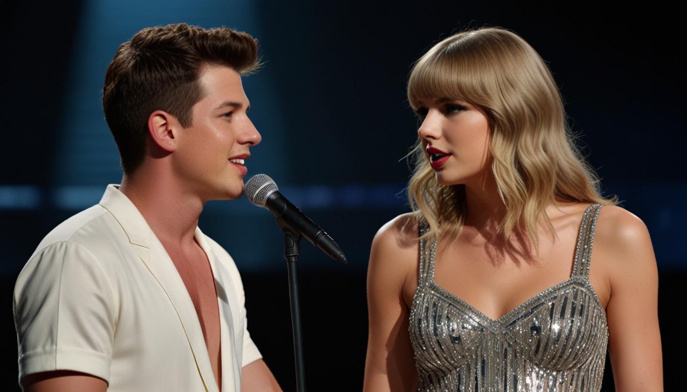 Charlie Puth reacts to Taylor Swift's surprising mention in new album