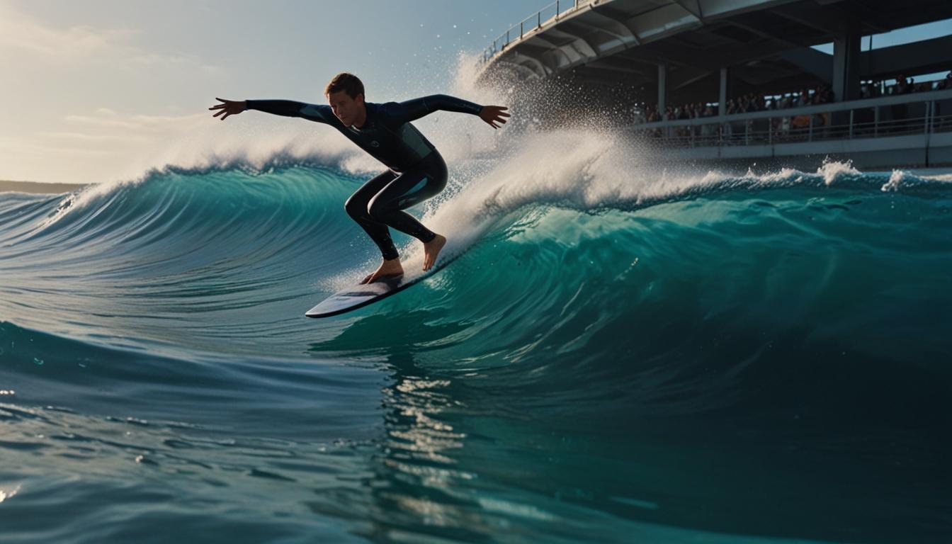 AI video systems revolutionising the surf park experience