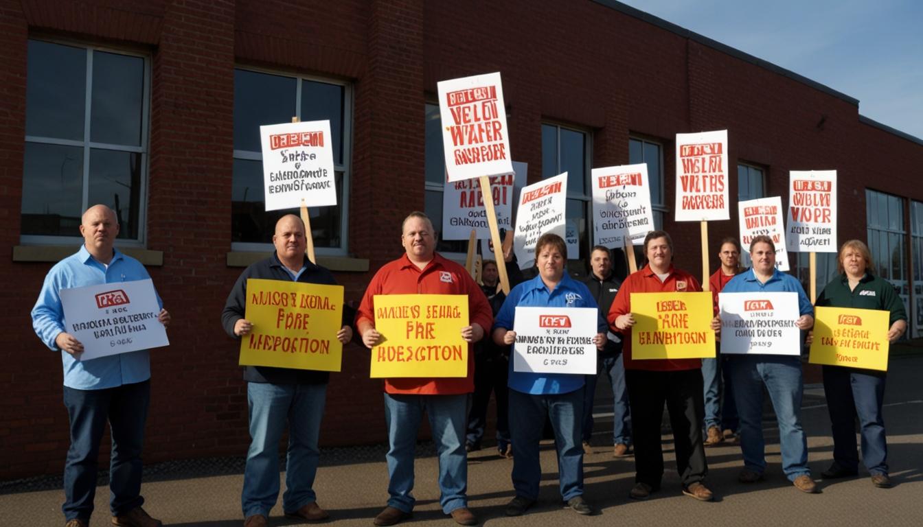 Legal actions and labour disputes at Oscar Mayer's Wrexham plant