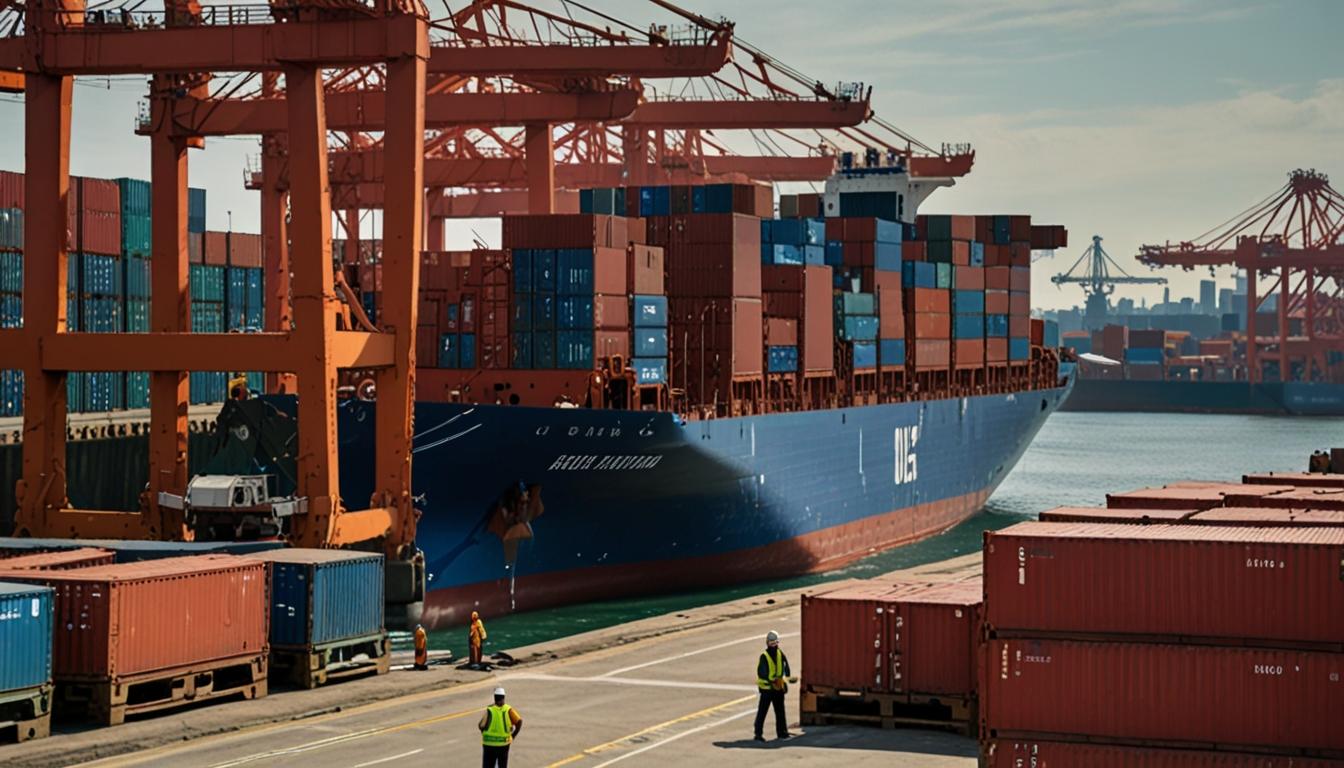 Tentative agreement reached to suspend three-day US dockworkers' strike
