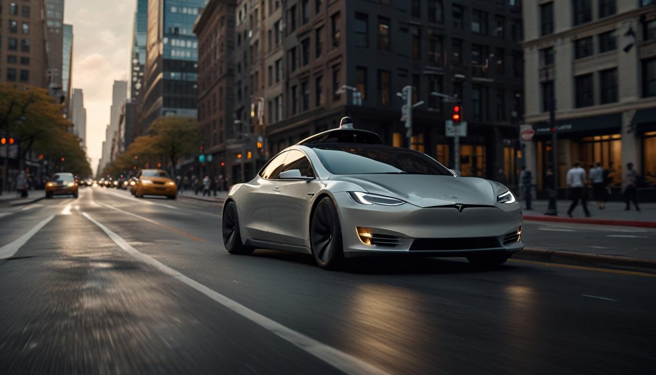 Tesla's ambitious robotaxi unveiling amid continued self-driving challenges