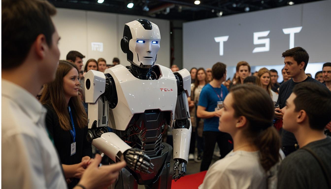 Tesla unveils humanoid robot Optimus at 'We, Robot' event