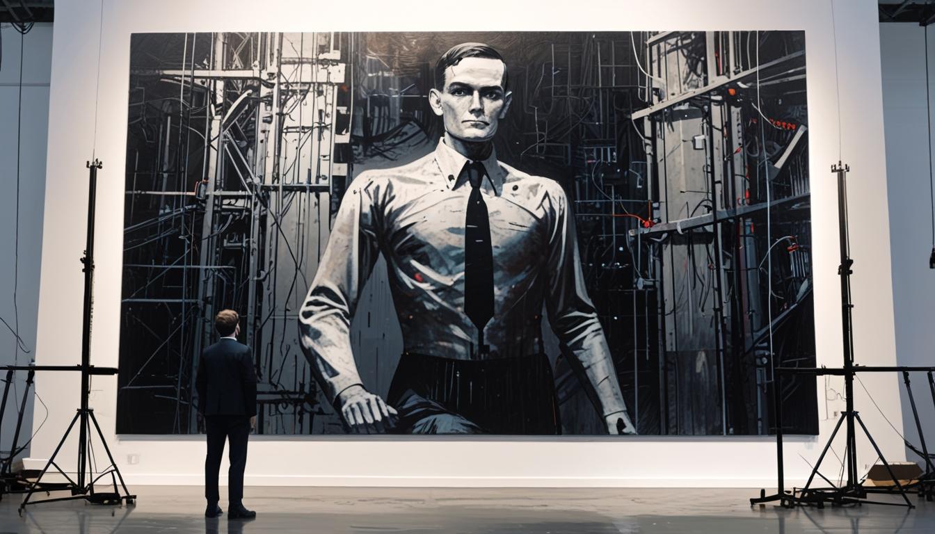 Ai-Da, the world’s first humanoid robot artist, prepares for historic auction at Sotheby’s