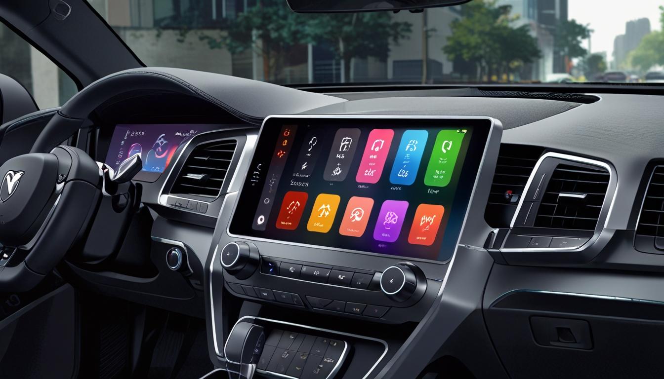 Automakers struggle against tech giants in in-car infotainment systems