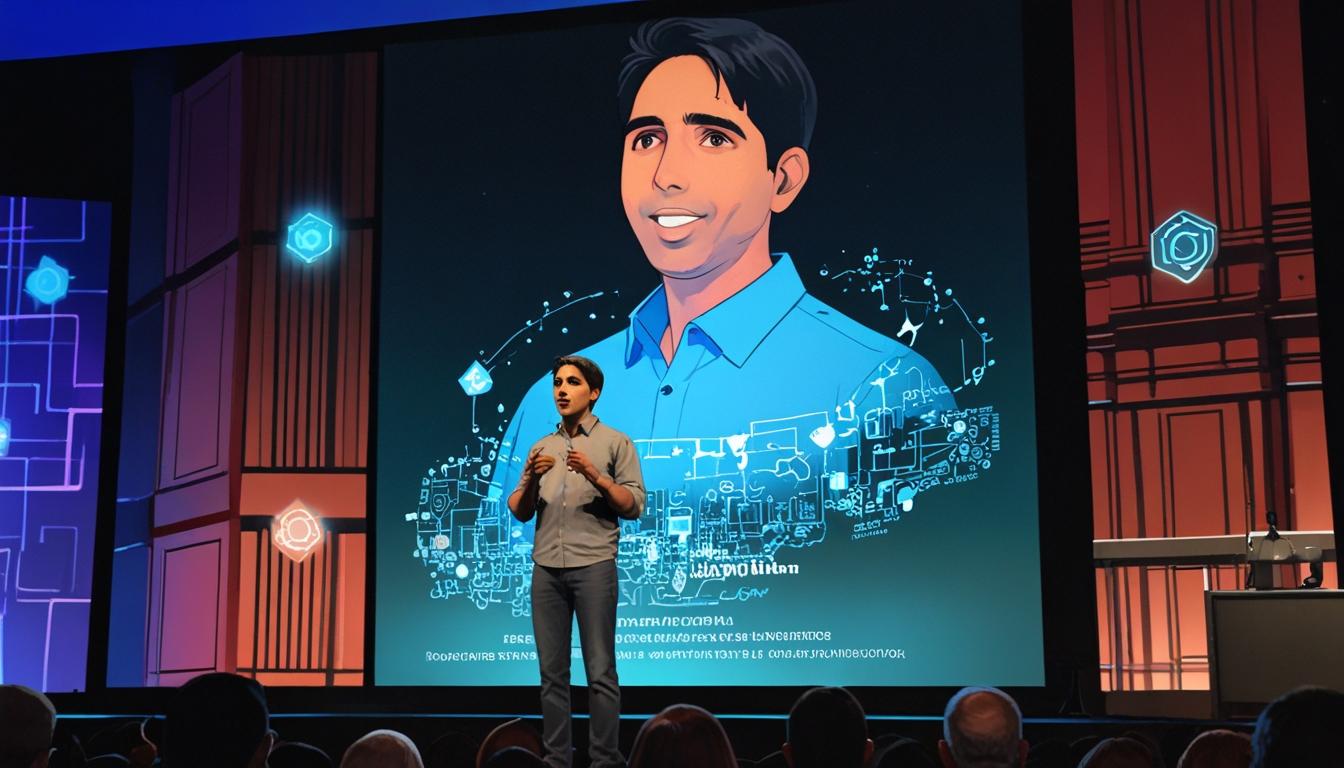 Sal Khan discusses the future of education and AI at UCSB event
