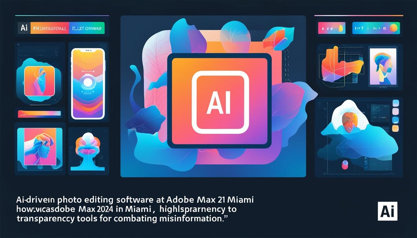 Adobe's Max 2024 showcases AI advancements amid rising concerns over digital misinformation
