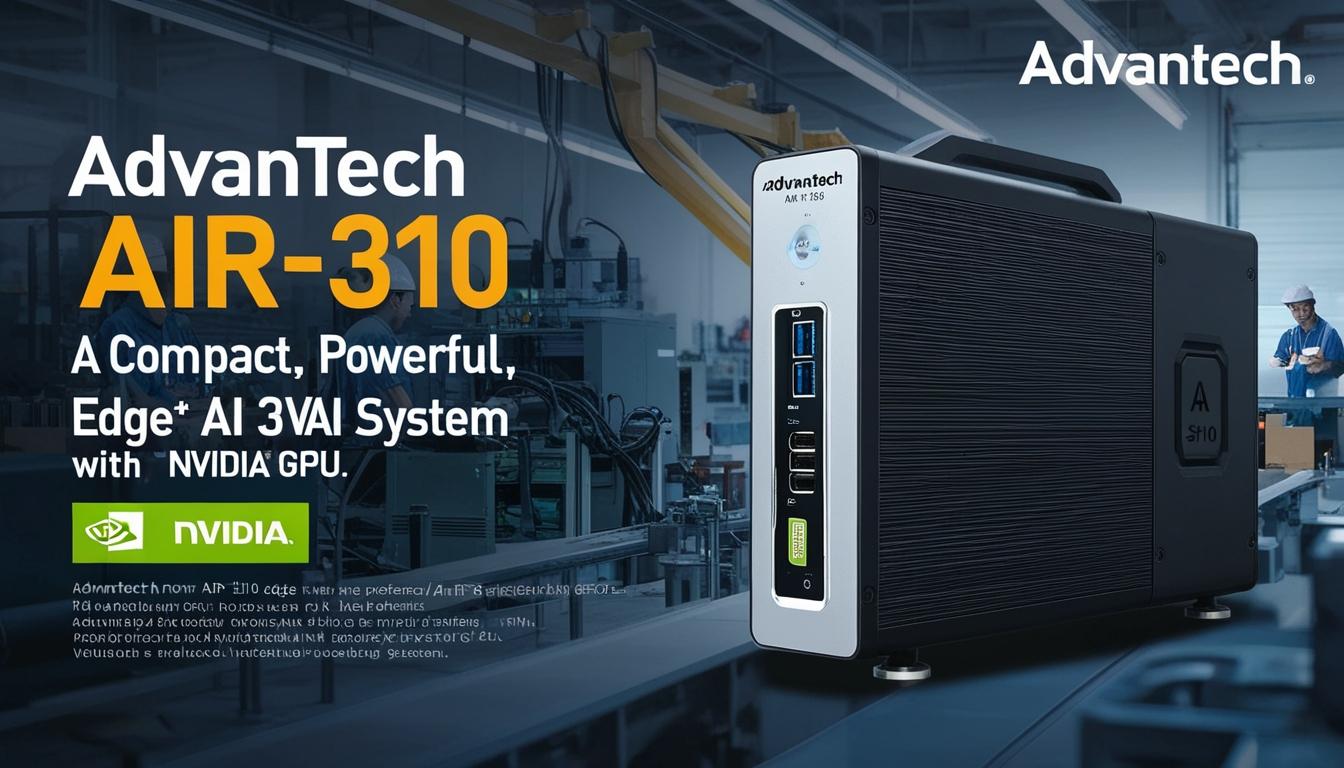 Advantech unveils AIR-310, a compact powerhouse for edge AI applications