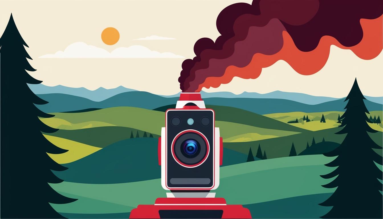 AI cameras play crucial role in combating California wildfire