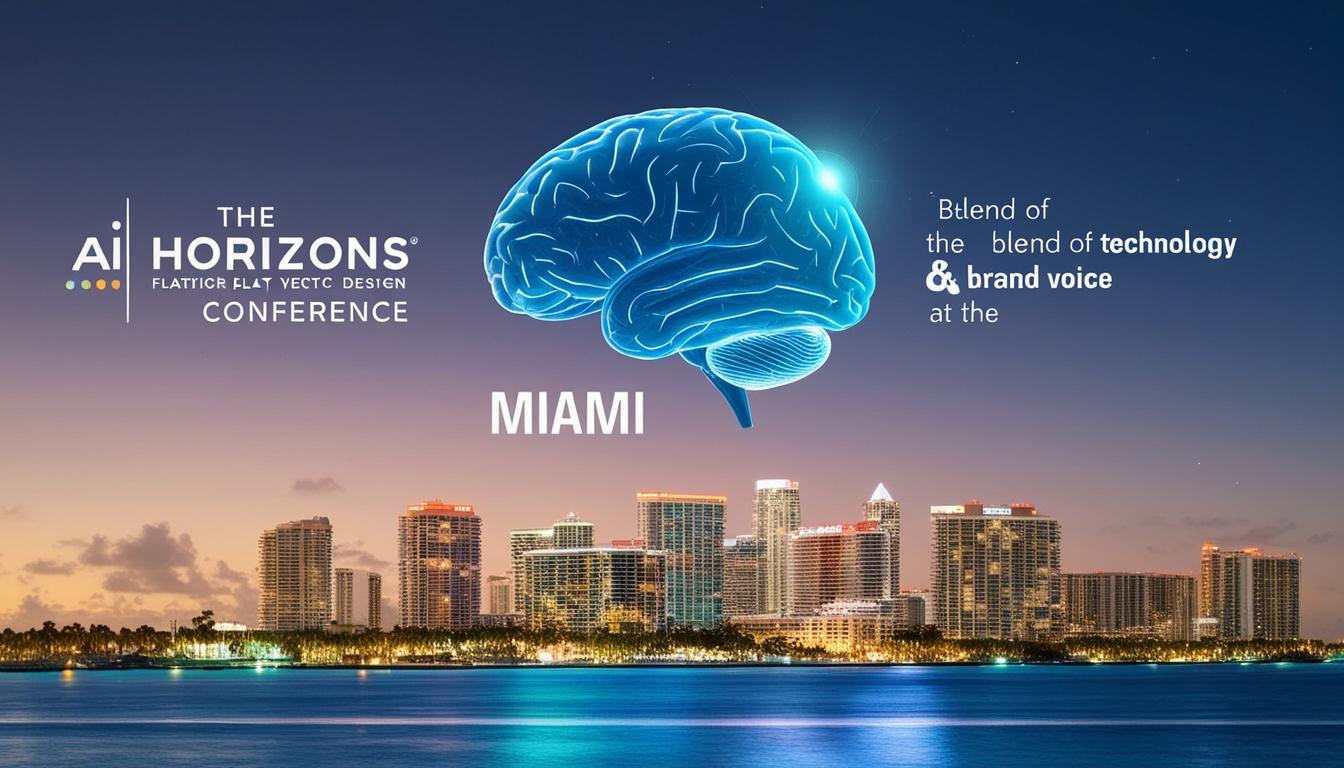 AI Horizons Conference set for debut in Miami with focus on enhancing brand voice through AI