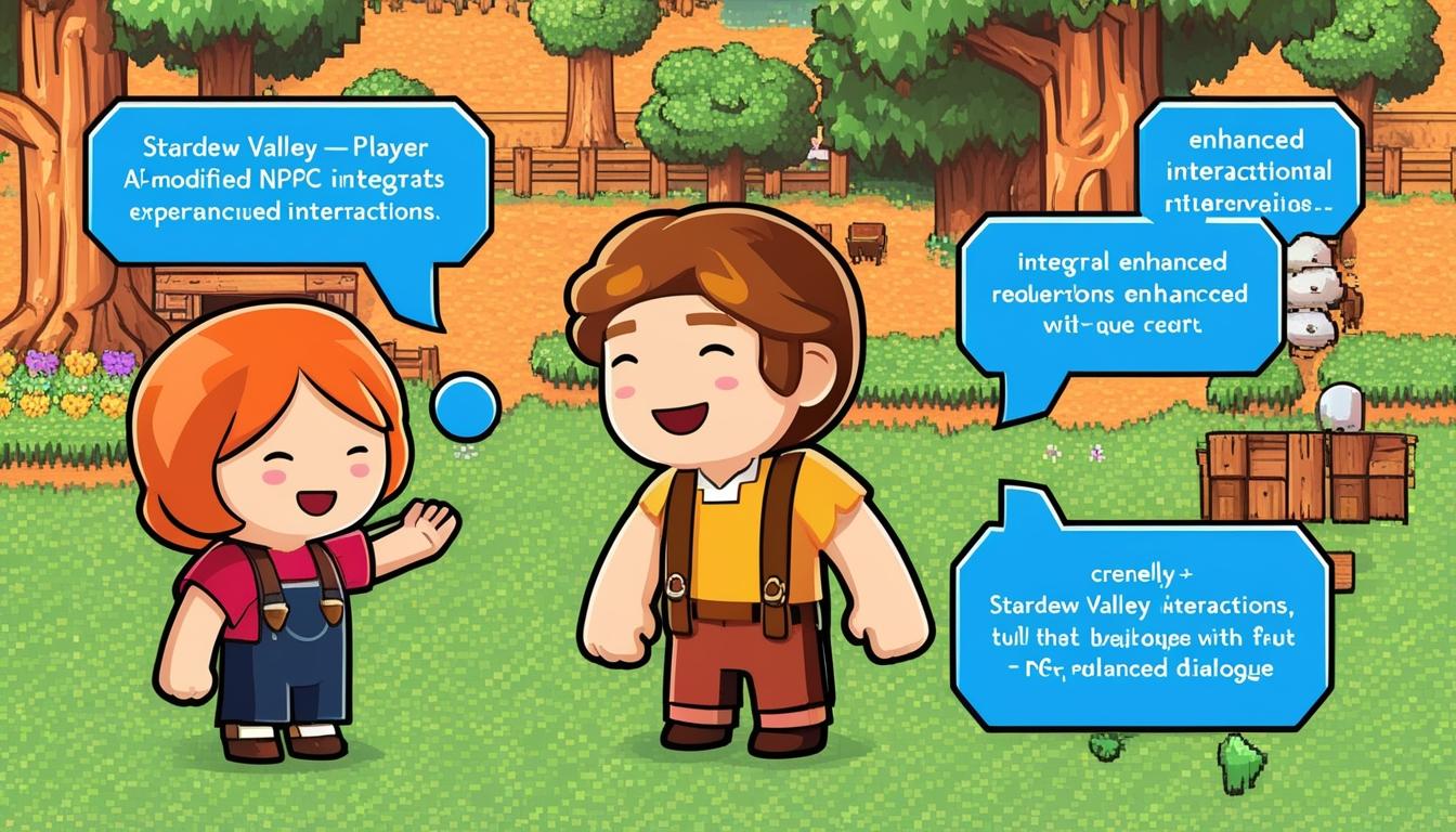 AI mods reshape player interactions in gaming