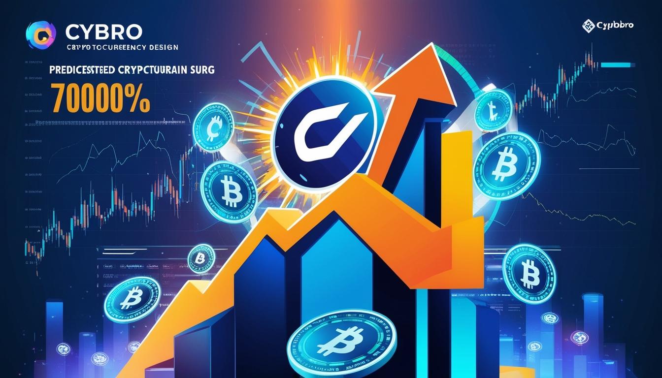 AI-powered cryptocurrency CYBRO forecasts 7000% surge by 2025
