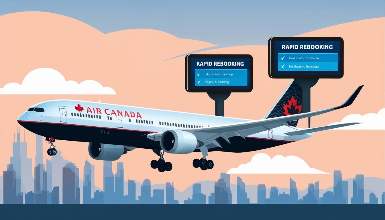 Air Canada revolutionises flight disruption management with new technology