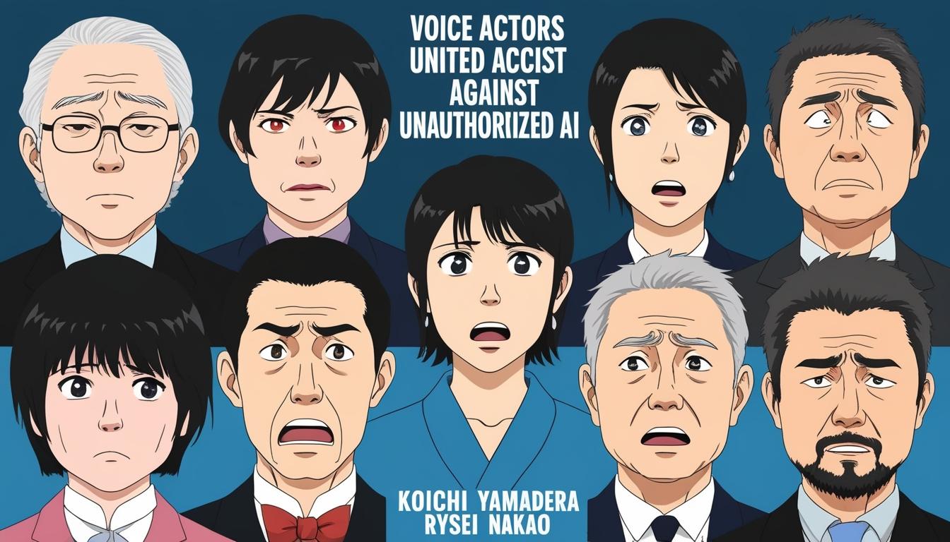Anime voice actors launch campaign against unauthorized AI use
