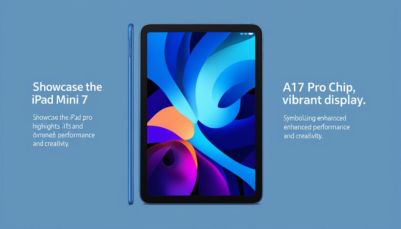 Apple launches iPad Mini 7 with enhanced features and performance