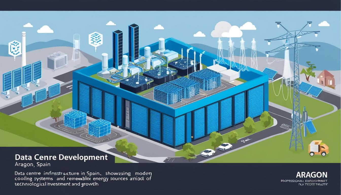 Blackstone invests €7.5 billion in Aragon's data centre development