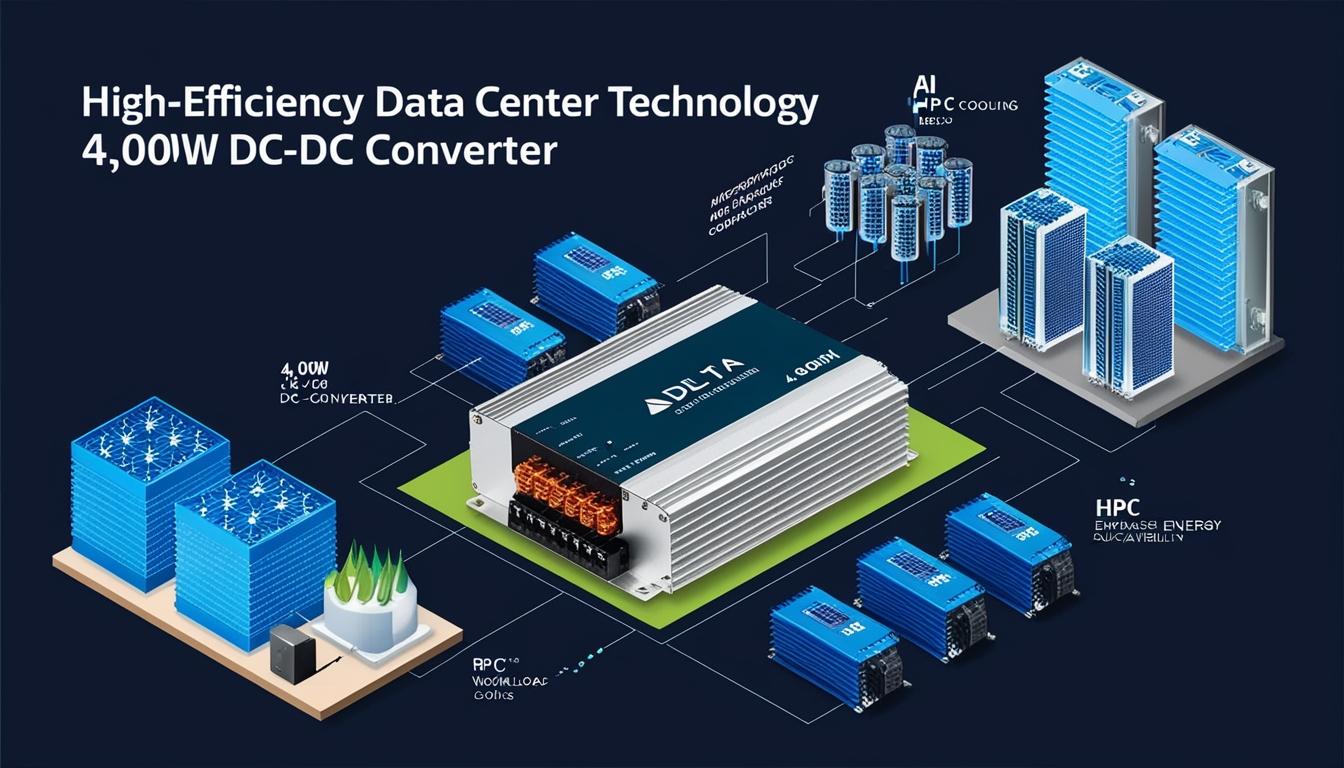 Delta unveils innovative energy-efficient solutions for AI and HPC data centres at OCP Global Summit 2024