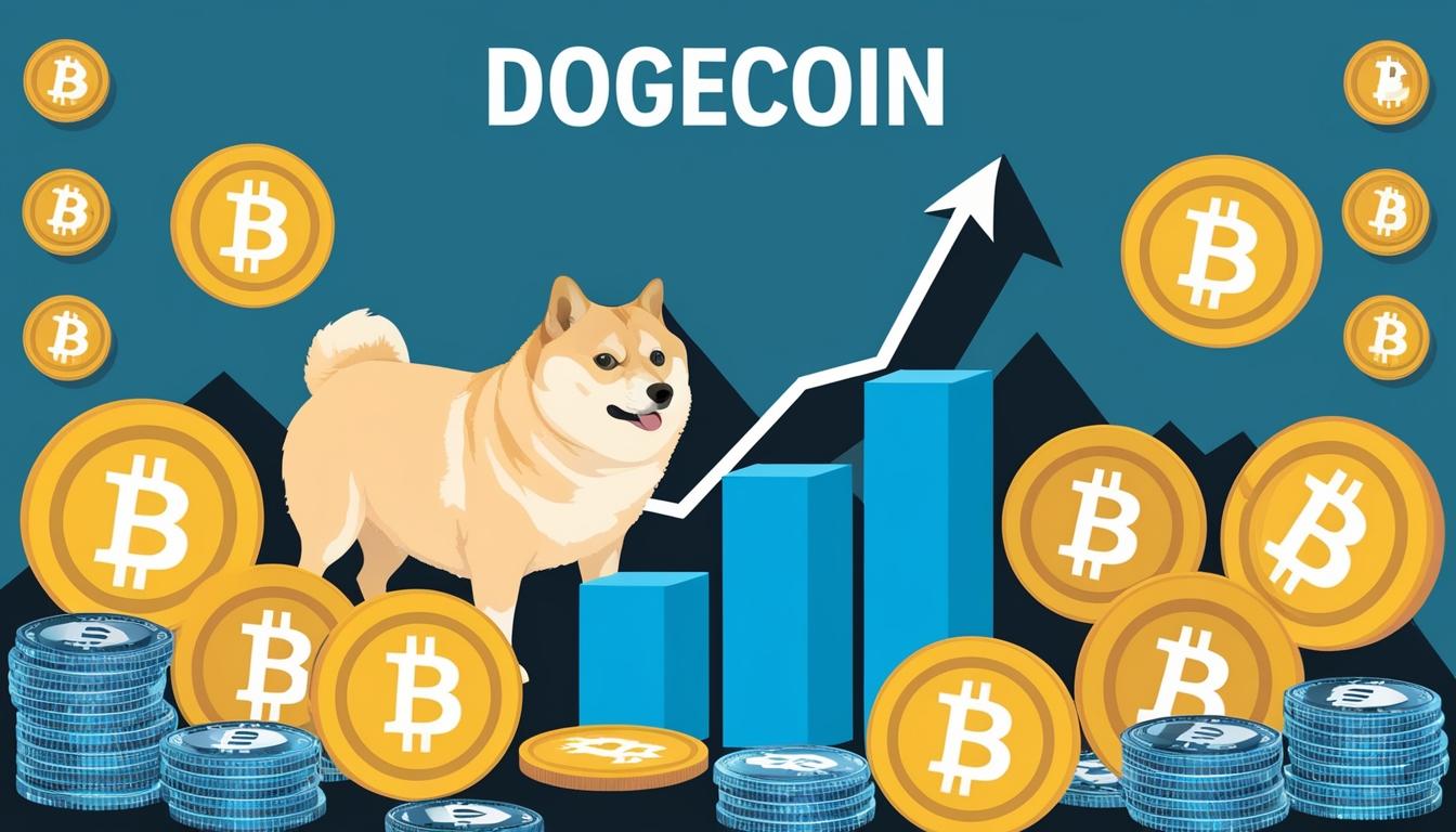 Dogecoin experiences steady growth amidst market challenges