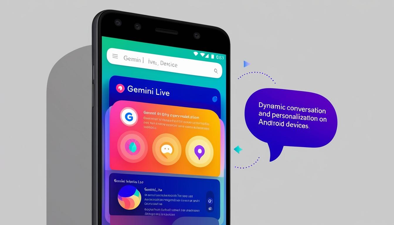 Google launches Gemini Live AI conversation partner for Android users