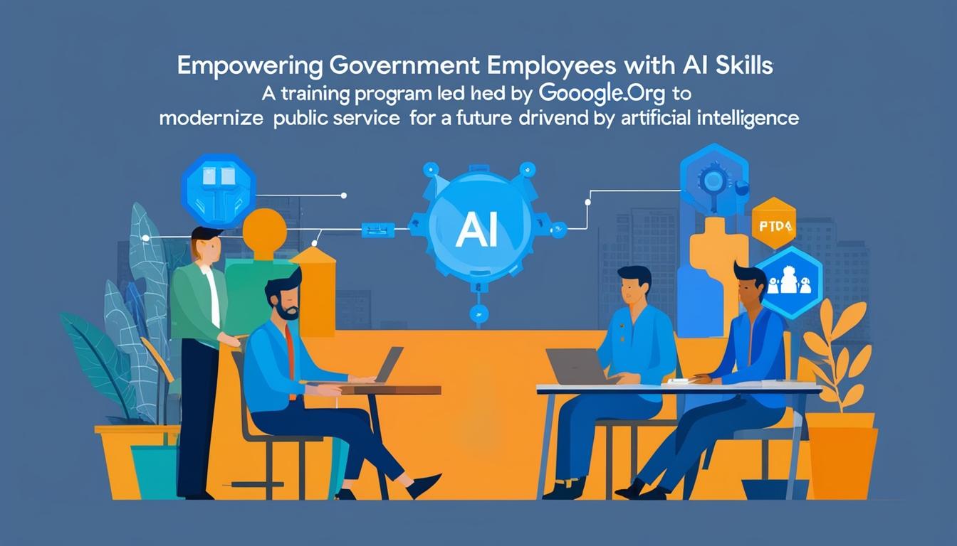Google.org invests $15 million to enhance AI skills in the US government workforce