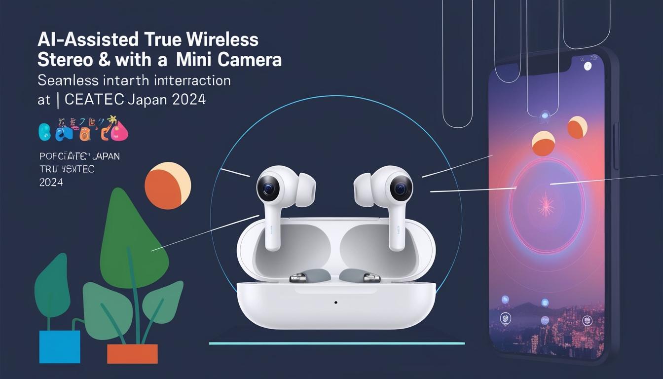 JVC Kenwood unveils AI-assisted True Wireless Stereo earphones with built-in camera