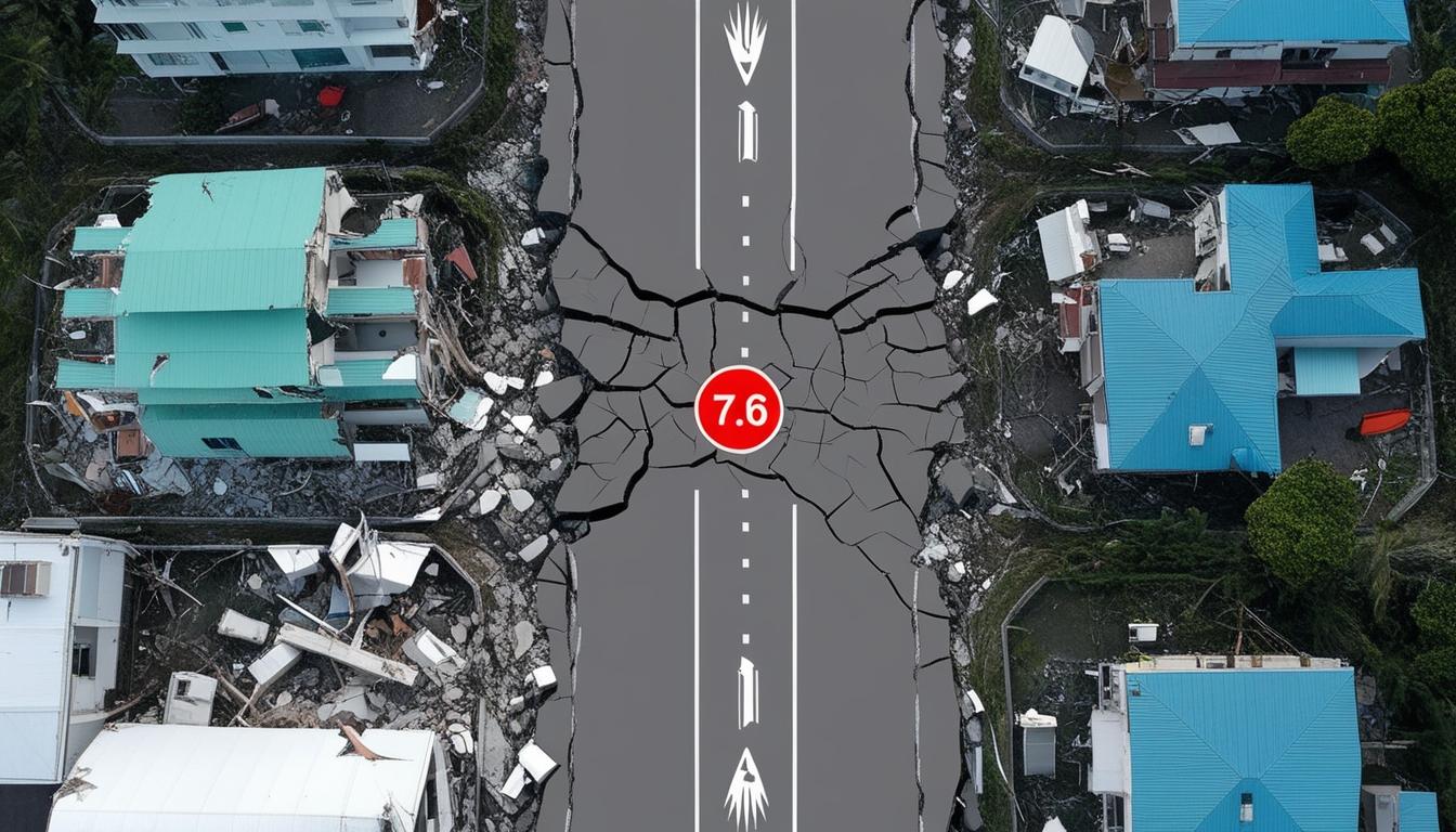 Major earthquake strikes Western Pacific region, causing widespread damage and disruption