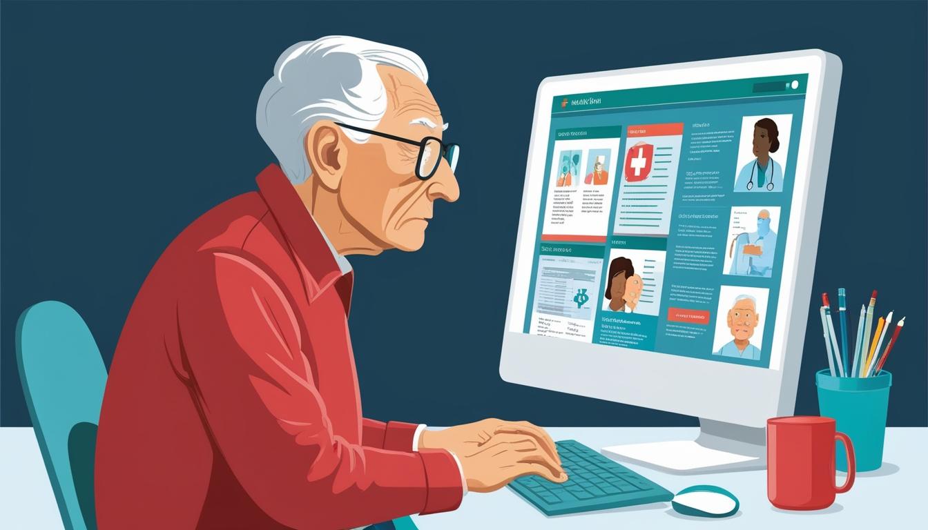 New poll reveals challenges older adults face in navigating online health information