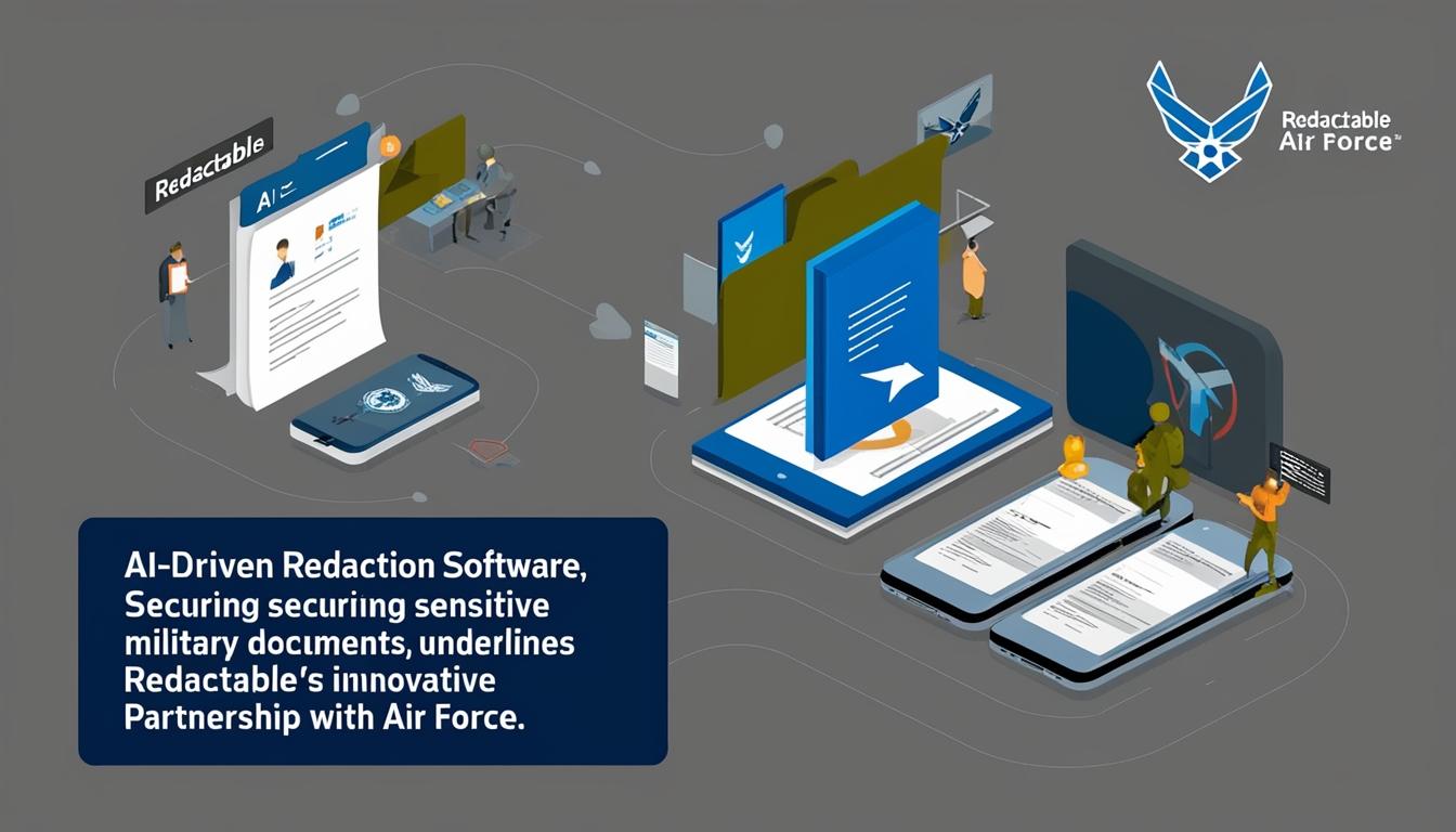 Redactable secures $1.9 million funding boost from US Air Force