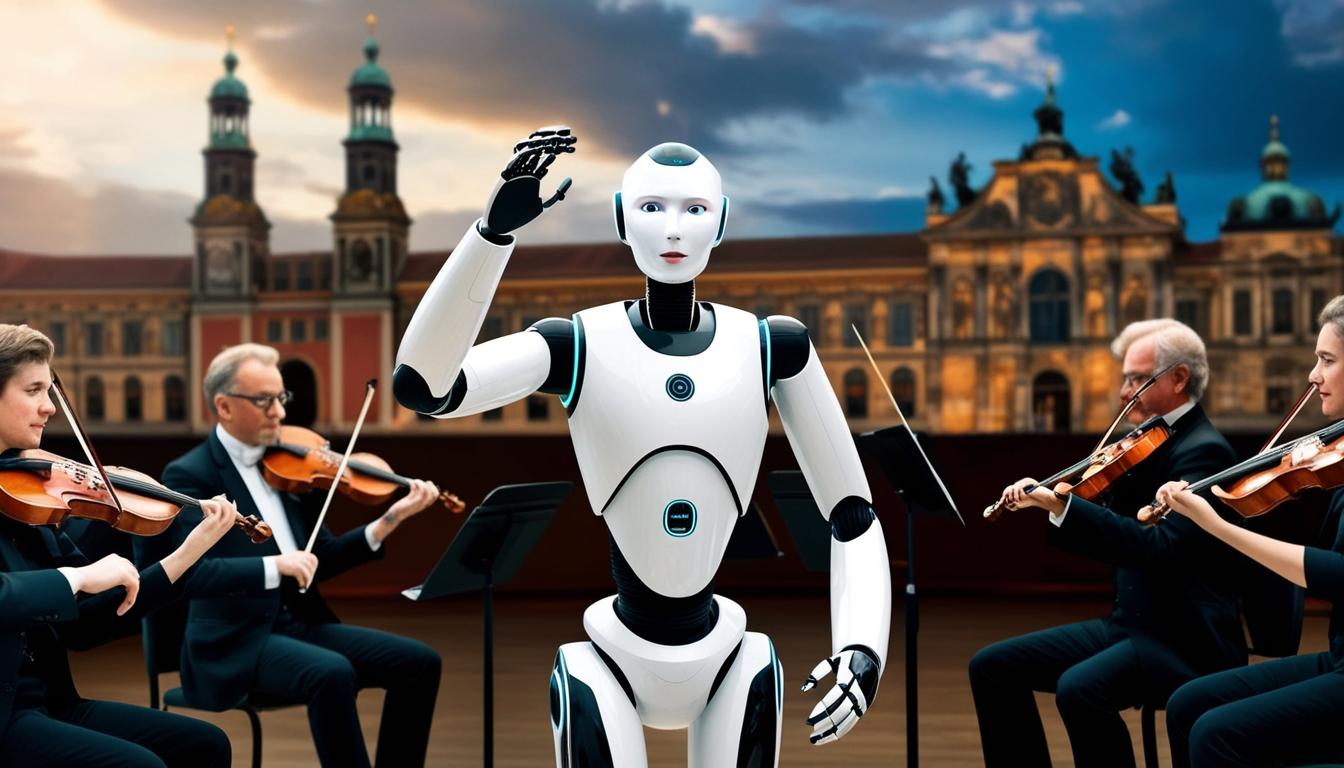 Robotic conductor MAiRA Pro S makes debut in Dresden