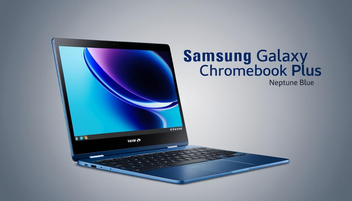 Samsung launches galaxy Chromebook Plus with a focus on design