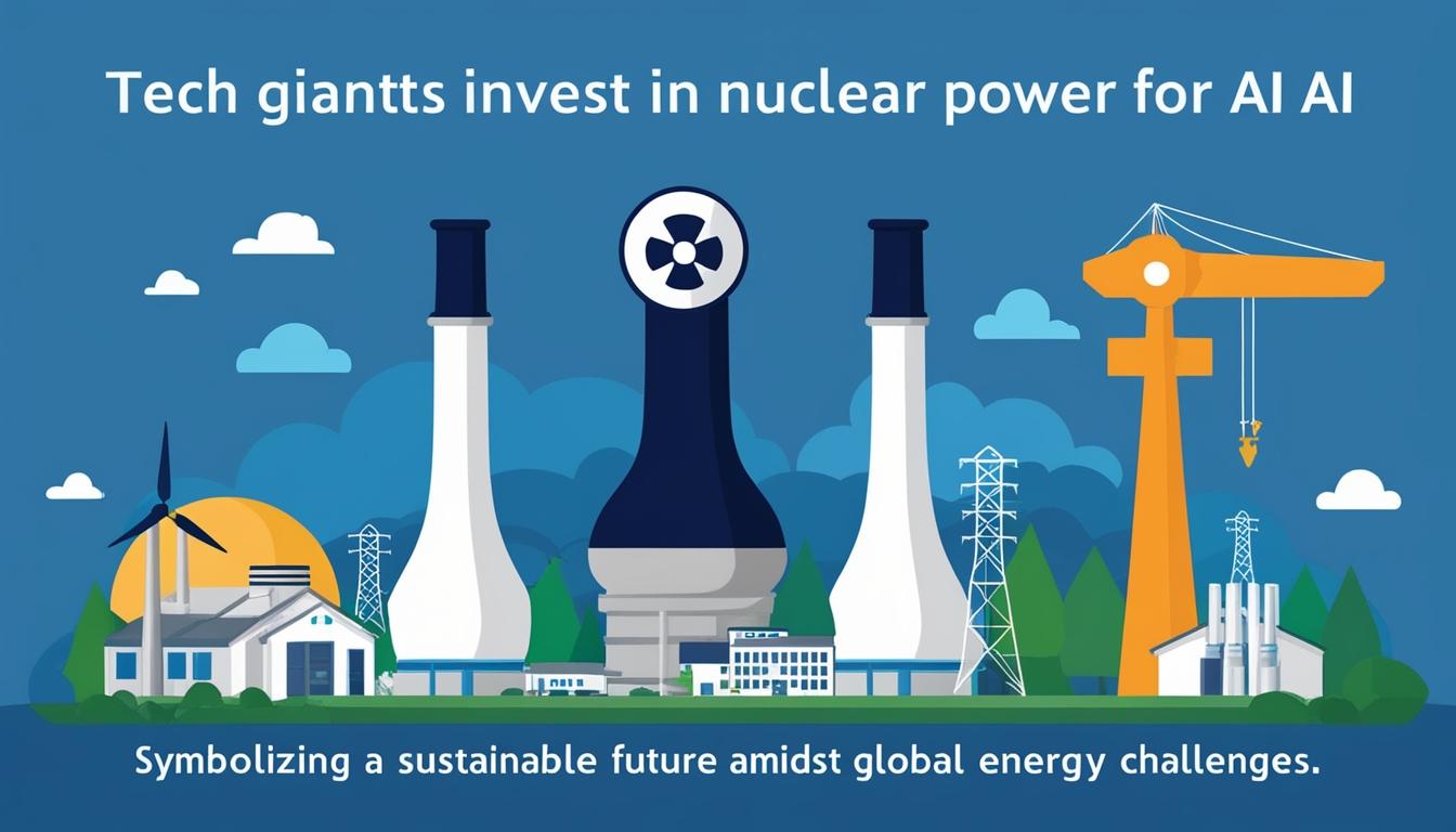 Tech giants invest in nuclear power as AI energy demands rise
