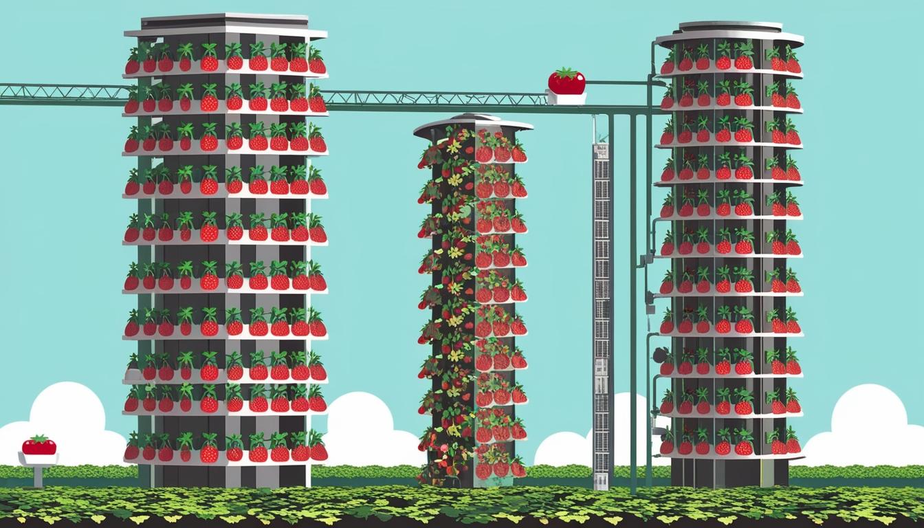 World's first indoor vertical berry farm launched in Virginia