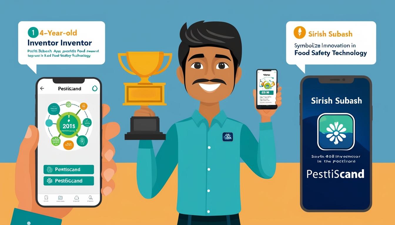 14-year-old innovator wins 3M Young Scientist Challenge with pesticide detection app