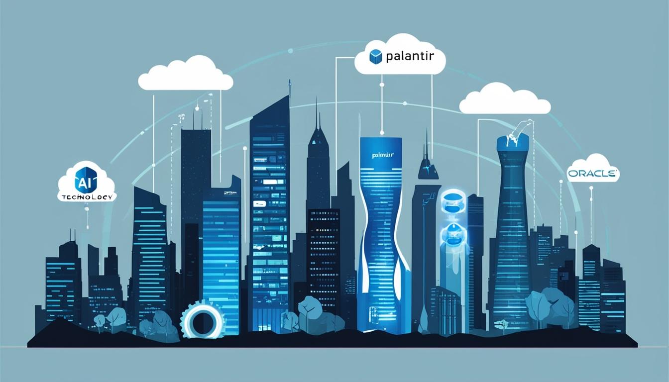 AI fuels growth in tech sector as Palantir and Oracle position for success