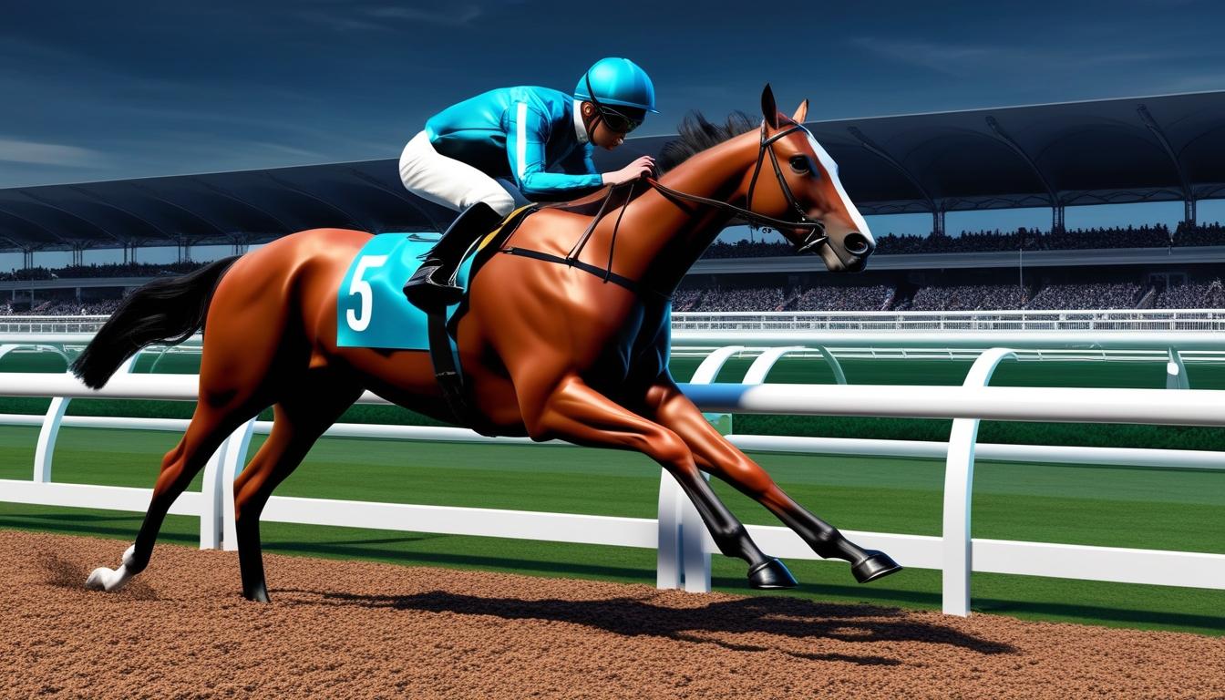 Ascot hosts world's first virtual Champions Day race