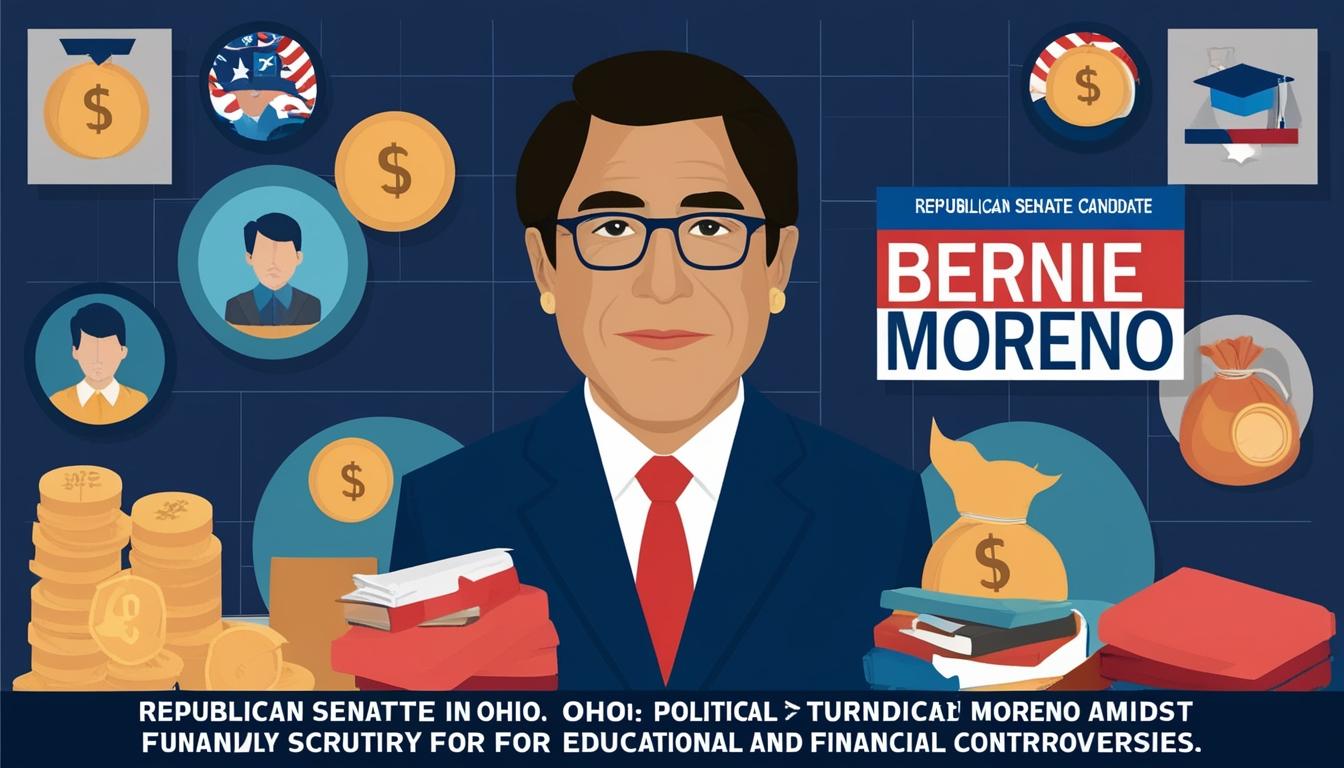 Controversy surrounds Bernie Moreno as campaign faces scrutiny from multiple fronts