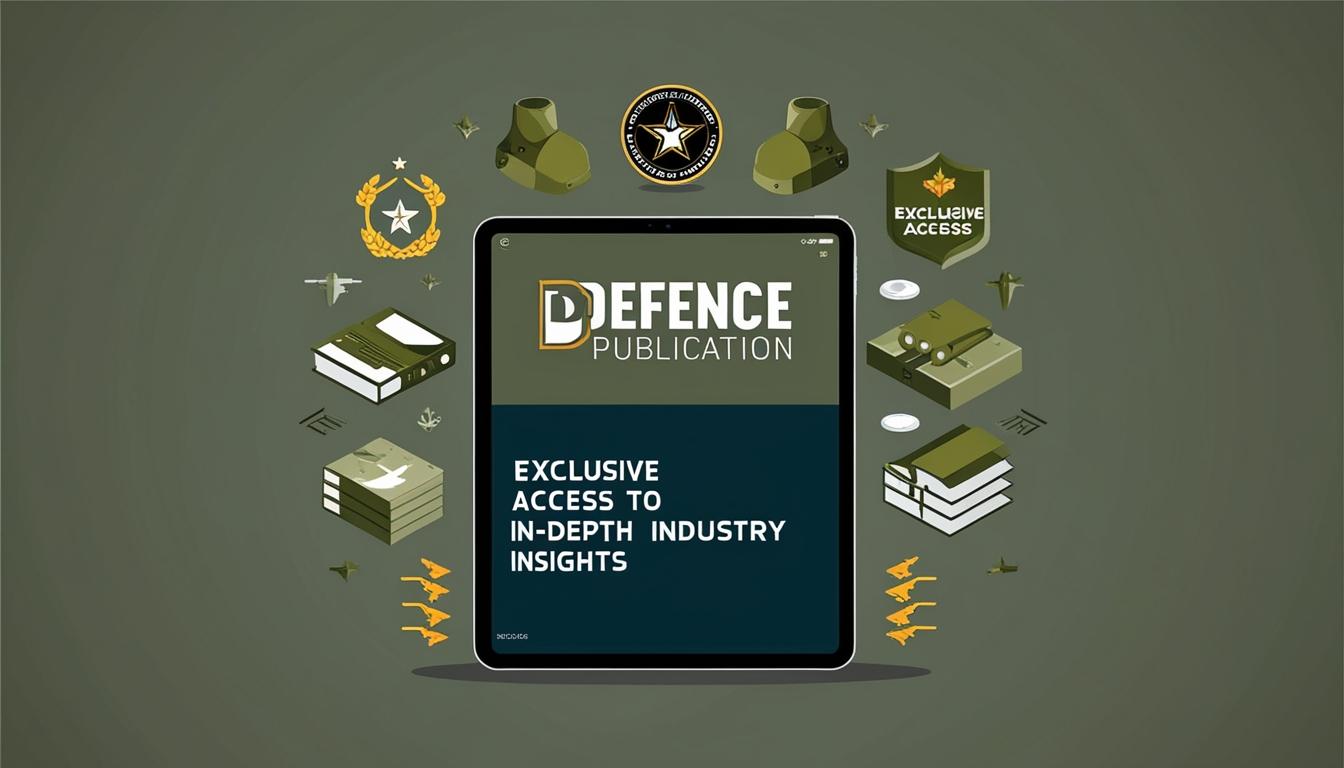 Defence industry publication encourages subscription for exclusive content access