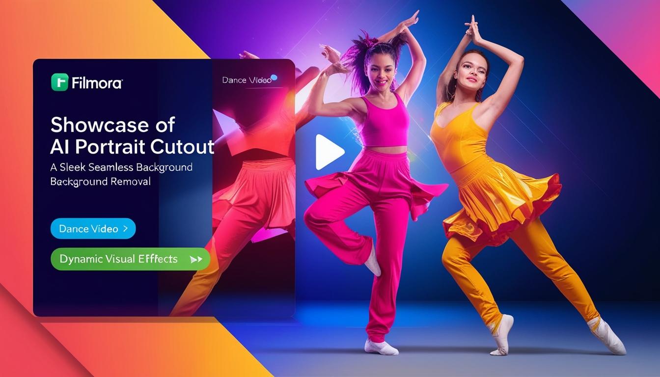 Filmora's AI Portrait Cutout: a game changer for video editing