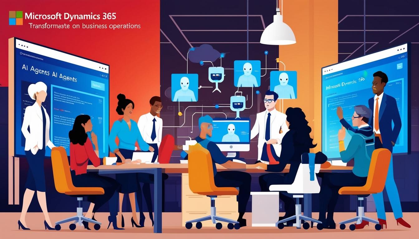 Microsoft unveils new AI agents for Dynamics 365